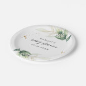 Rijvaardigheid en bediening van Baby shower Greene Papieren Bordje (Gekanteld)