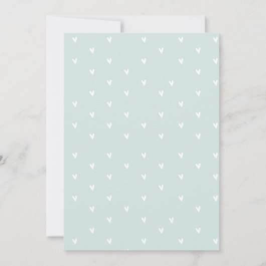 Rijvaardigheid en bediening van Baby showers Kaart (Achterkant)