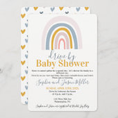 Rijvaardigheid en bediening van Boho Rainbow Baby  Kaart (Voorkant / Achterkant)