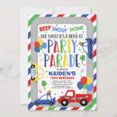 Rijvaardigheid en bediening van de Birthday Parade Kaart