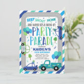 Rijvaardigheid en bediening van de Birthday Parade Kaart (Staand voorkant)