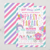 Rijvaardigheid en bediening van de parade kaart (Voorkant / Achterkant)