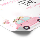 Rijvaardigheid en het gebruik van Baby shower Beha Poster (Hoek)