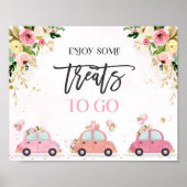 Rijvaardigheid en het gebruik van Baby shower Beha Poster (Voorkant)