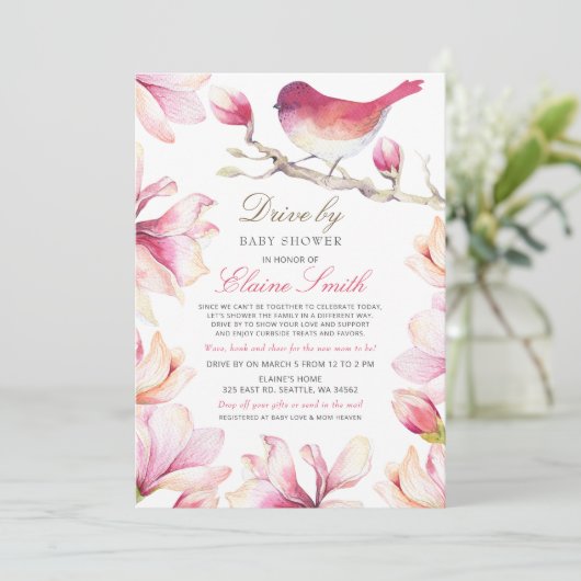 Rijvaardigheid en het gebruik van Baby shower met  Kaart (Staand voorkant)