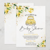 Rijvaardigheid en het gebruik van Baby showers Kaart (Voorkant / Achterkant)