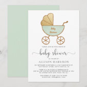 Rijvaardigheid en het gebruik van Baby showers Ret Kaart (Voorkant / Achterkant)