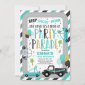 Rijvaardigheid en het gebruik van Blauwgroen parad Kaart (Voorkant)