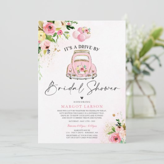 Rijvaardigheid en het gebruik van Bridal Shower In Kaart (Staand voorkant)