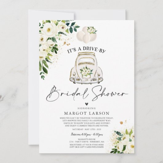 Rijvaardigheid en het gebruik van Bridal Shower Kaart (Voorkant)