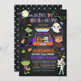 Rijvaardigheid en het gebruik van Halloween Birthd Kaart