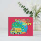 Rijvaardigheid en het gebruik van Merry 2 Feestdagenkaart (Staand voorkant)