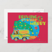 Rijvaardigheid en het gebruik van Merry 2 Feestdagenkaart (Voorkant / Achterkant)