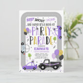 Rijvaardigheid en het gebruik van Paarse parade ti Kaart (Staand voorkant)