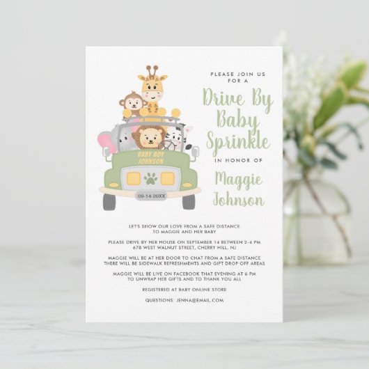 Rijvaardigheid en het gebruik van Safari Baby Spri Kaart (Staand voorkant)