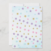 Rijvaardigheid en het gebruik van Unicorn Birthday Kaart (Achterkant)