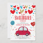 Rijvaardigheid en het gebruik van Valentijn Baby s Kaart (Voorkant)