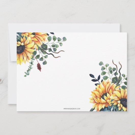 Rijvaardigheid en het gebruik van zonnebloemen Gen Kaart (Achterkant)