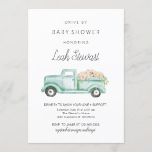 Rijvaardigheid op Baby shower Kaart
