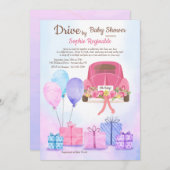 Rijvaardigheid op Baby shower Kaart (Voorkant / Achterkant)