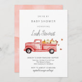 Rijvaardigheid per Herfst Baby shower Uitnodiging (Voorkant / Achterkant)