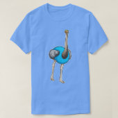 Rijvaardigheid struisvogels t-shirt (Design voorkant)