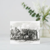 Rijvee voor huur briefkaart (Staand voorkant)