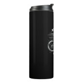 Rijvrij of sterven fietsen thermosbeker (Gedraaid links)