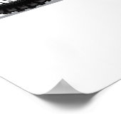  rijwiel in de troepenmotor poster (Hoek)