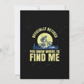 Rijwielfietsen met fietsen in het gebergte, in rus bedankkaart (Voorkant)