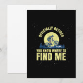 Rijwielfietsen met fietsen in het gebergte, in rus bedankkaart (Voorkant / Achterkant)