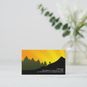 rijwielrennen visitekaartje (Staand voorkant)