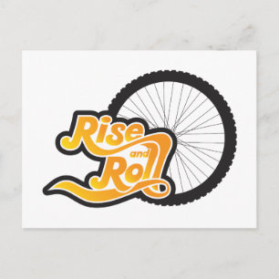 rijwielrenner briefkaart