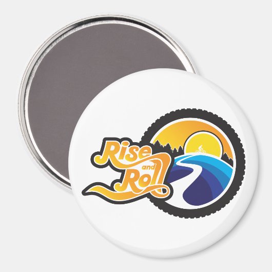 rijwielrenner magneet (Voorkant / Achterkant)