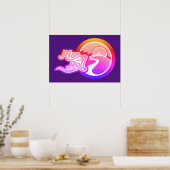 rijwielrenner poster (Keuken)