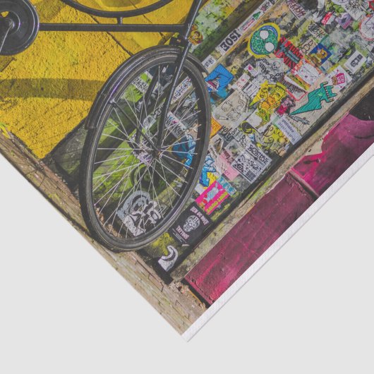 rijwielrijwielkunst tissuepapier (Detail)