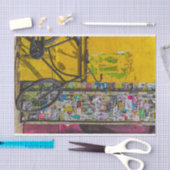 rijwielrijwielkunst tissuepapier (Craft)