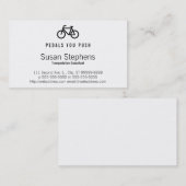rijwielsymbool visitekaartje (Voorkant / Achterkant)