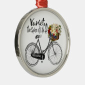 rijwielversiering variëteit is de kruising van het metalen ornament (Rechts)