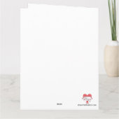 Rijzende maan met appelboom en berg: Blank Kaart (Achterkant)