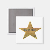 Rijzende ster! koekmagneet magneet (Voorkant / Achterkant)