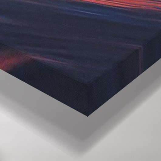 Rijzende zon "Vaastu Shastra" Canvas Afdruk (Hoek(Onderkant))