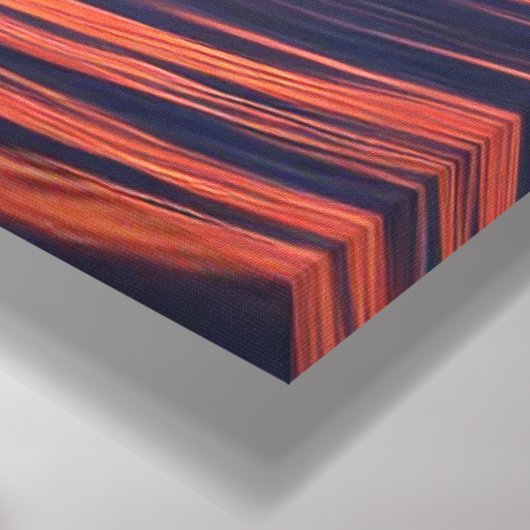Rijzende zon "Vaastu Shastra" Canvas Afdruk (Hoek(Onderkant))