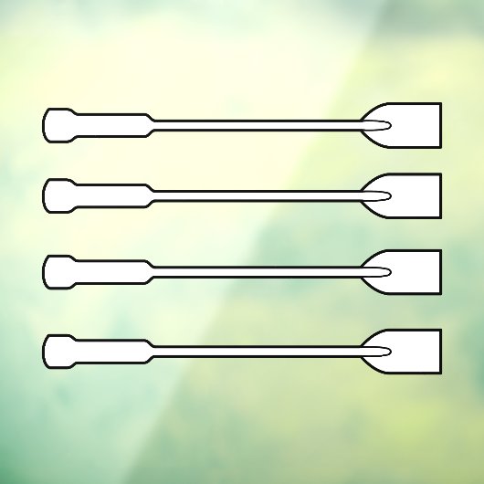 Rijzweep Raamsticker (Vel 3)
