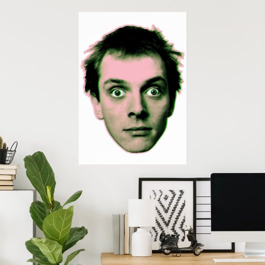 RIK MAYALL POSTER (Thuiskantoor)