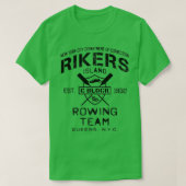Rikers Island Rowing Team T-shirt (Design voorkant)