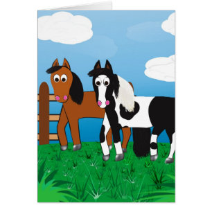 Riki en J.R. briefkaart