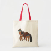 Riki Western paard Tote Bag (Voorkant)