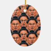 RIKISHI! (Sumo Wrestler) Keramisch Ornament (Voorkant)