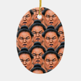 RIKISHI! (Sumo Wrestler) Keramisch Ornament